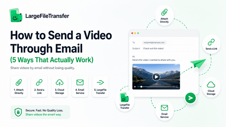 how to send video through email
