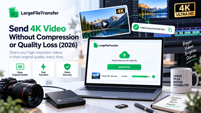 Sending 4K video as a document in WhatsApp to avoid compression