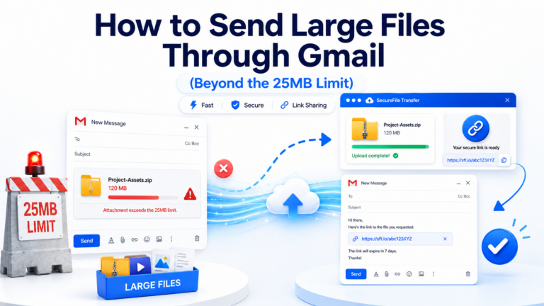 How to Send Large Files Through Gmail (Beyond the 25MB Limit)
