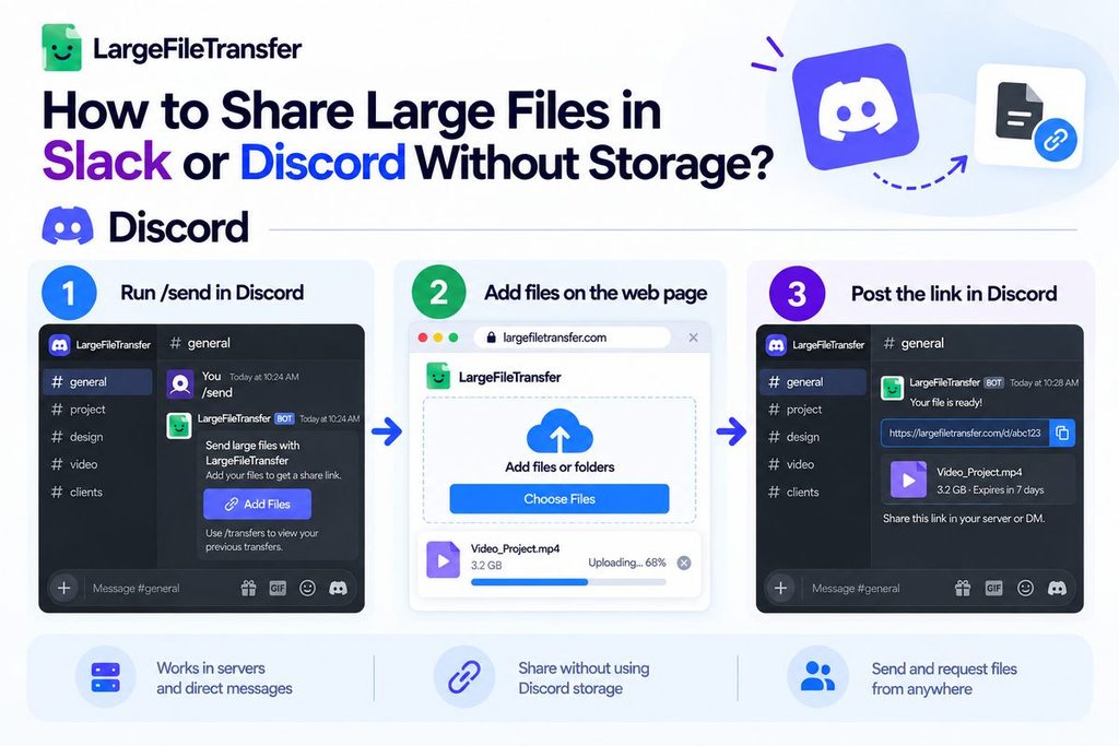 Send large files in Slack with LargeFileTransfer
