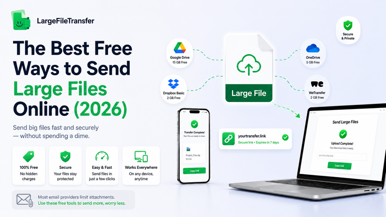 send large files online for free