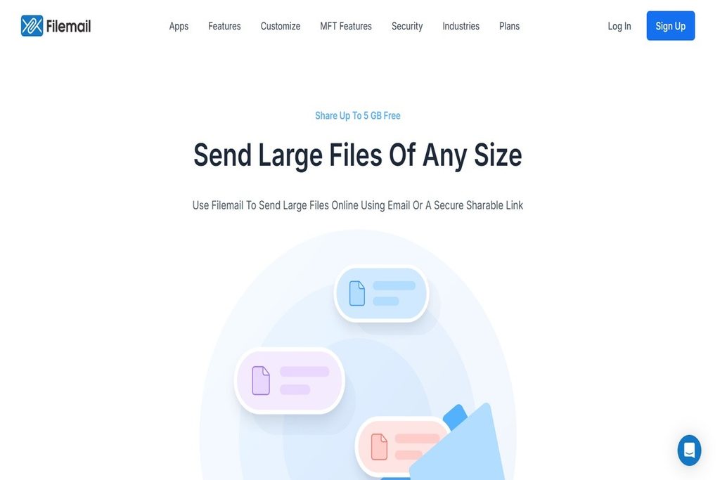 Filemail for transferring large creative files