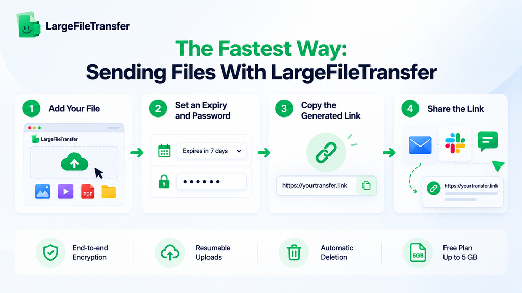 The Fastest Way: Sending Files With LargeFileTransfer