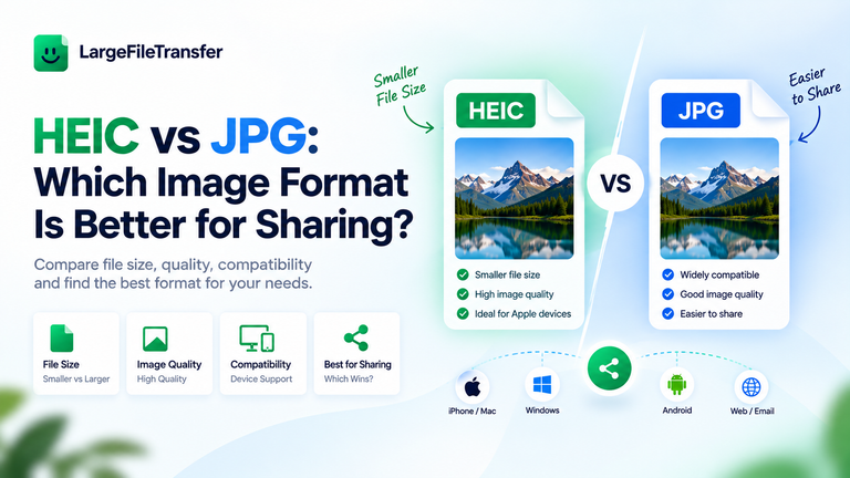 HEIC vs JPG for sharing