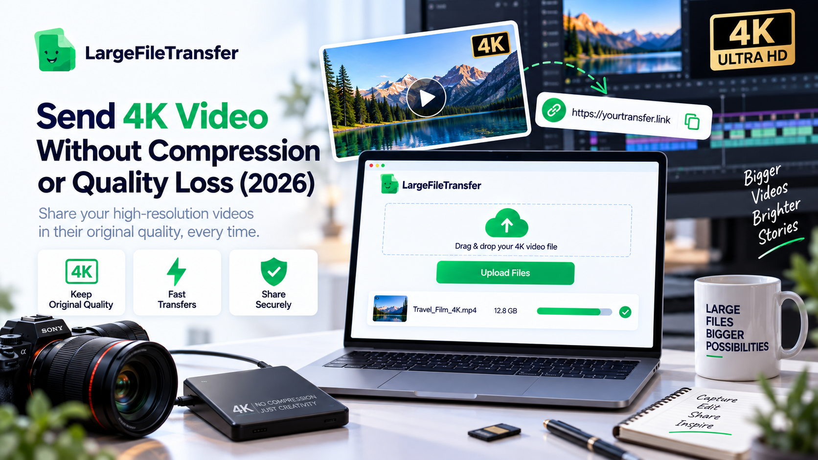 Sending 4K video as a document in WhatsApp to avoid compression